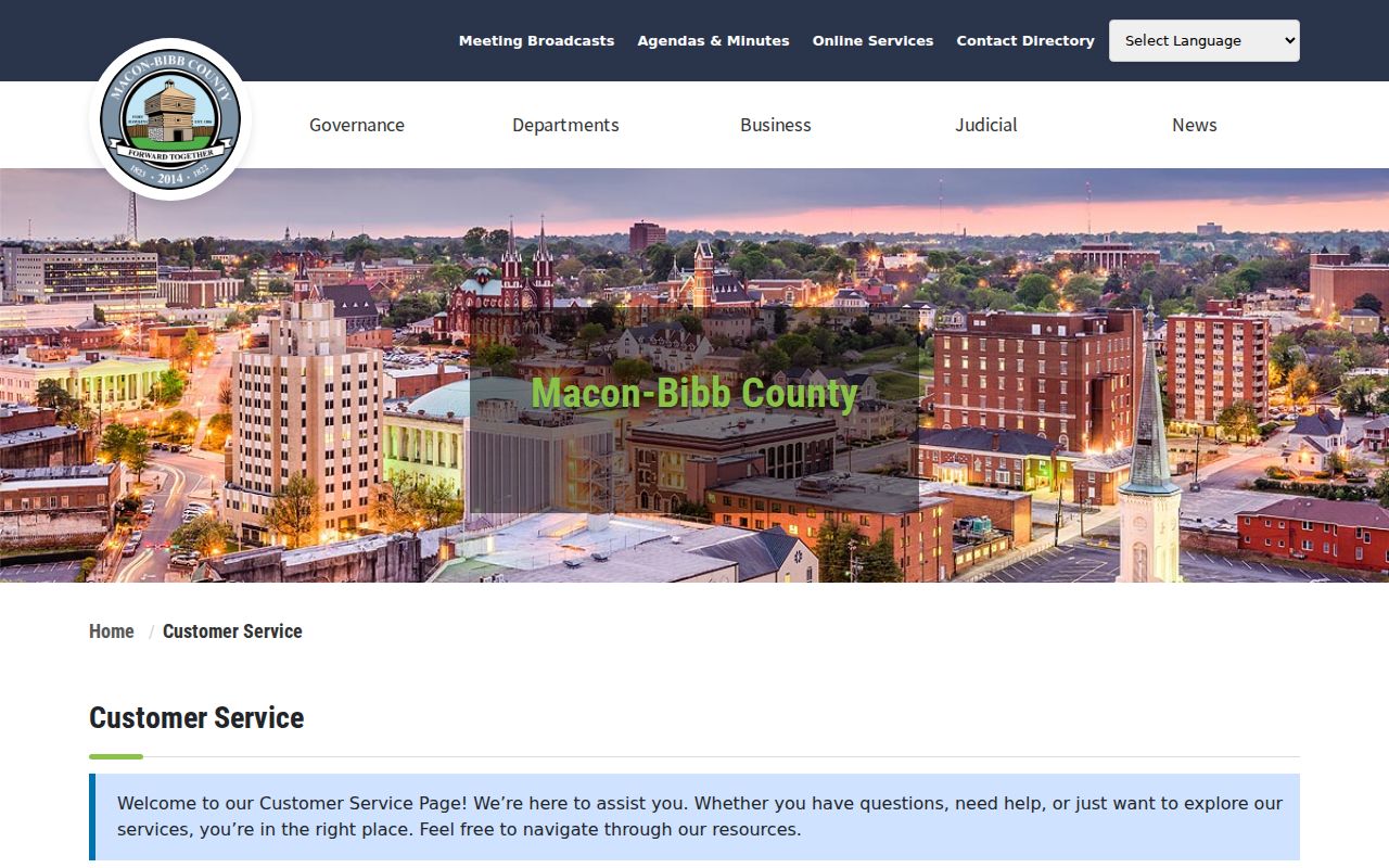 Official Macon-Bibb directory of court offices